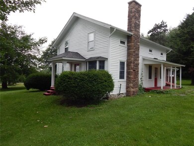 View from the east side showing the open porch.