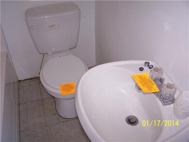 Bathroom half bath