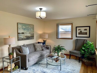 Light filled living room