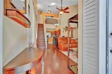 Main entry into the townhome