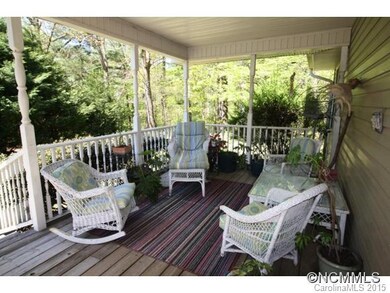 Inviting front porch