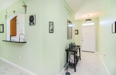 Front Entry off Kitchen