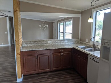 Kitchen front view