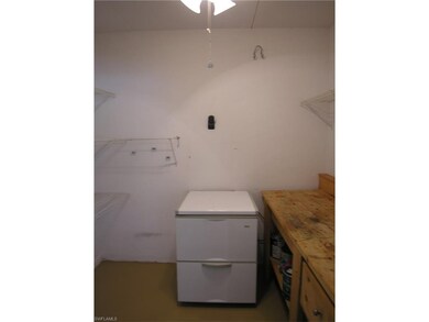 Storage with freezer and workbench