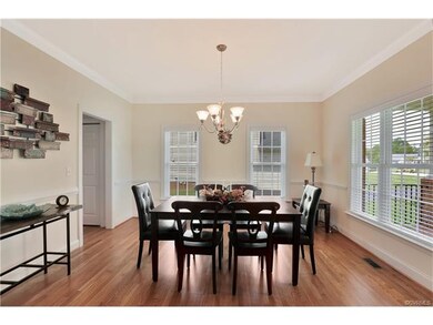 Formal Dining Room with Crown Molding, plenty of w