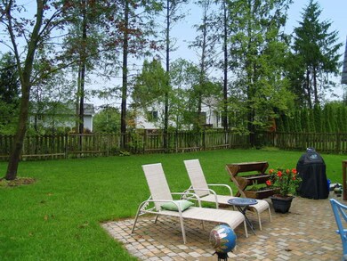 Patio Fenced Backyard