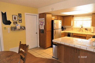 Dining and kitchen