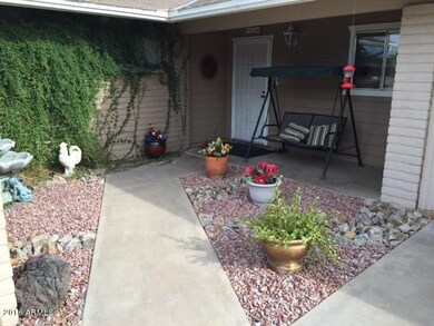 Inviting front entry