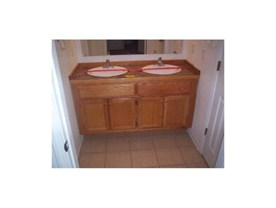 505-Master Bath Double Vanity with Tile Floor.