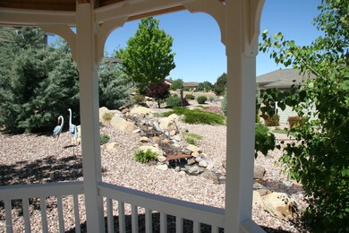 waterfall from gazebo