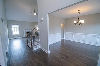Entry Foyer with Hardwood Flooring