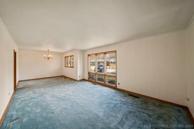 Formal living w/pocket doors