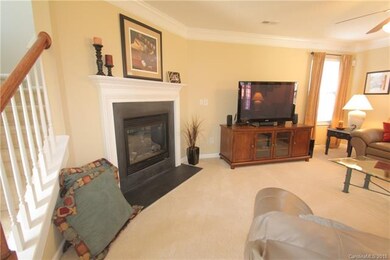 Gas log fireplace in Great Room
