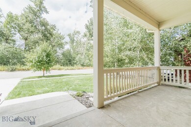 Front porch has wonderful views of the permanent g