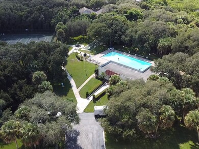 Aerial Pool and Tennis