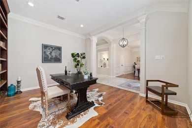 This photo showcases a bright, open-concept home o