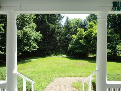 View Here s the view from the covered front porch
