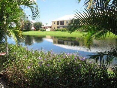 Patio overlooks serene lake view