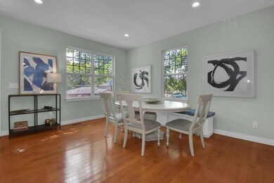View of dining area
