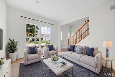 Virtual Staged Living Room