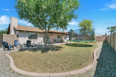 huge backyard
