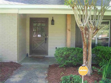 Warm front entrance with porch