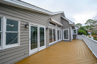 View of deck