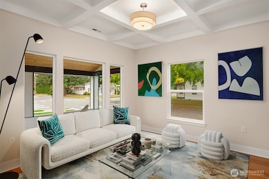 Family Room or Office/Den just off of the front entry