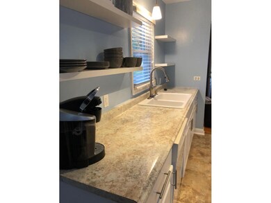 Nice floating shelves.