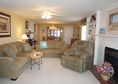 living room from patio