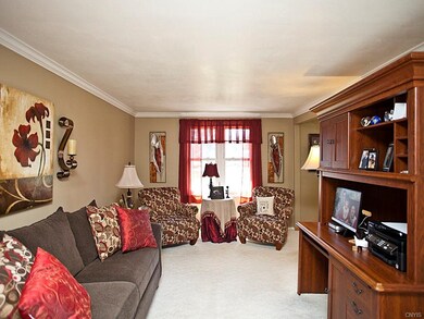 Living room off front foyer