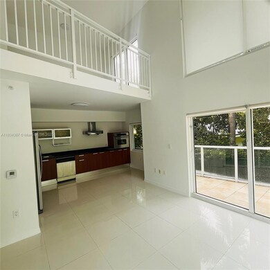 Open kitchen to living room