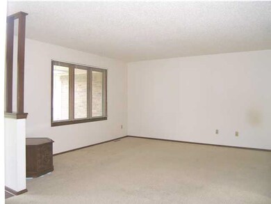 The expansive living room offers ample space.