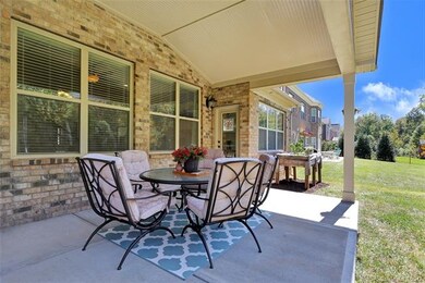 Covered back porch