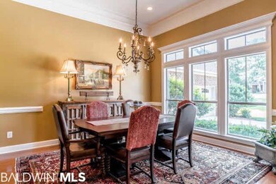 Deep Crown Molding & Large, Custom Windows