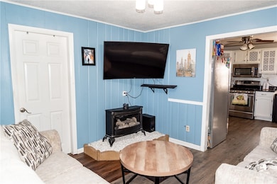 Dining room used as living
