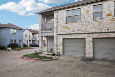 Townhome / multi-family property with an attached