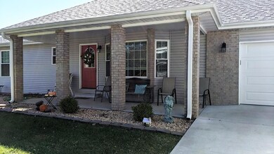 Lovely front porch