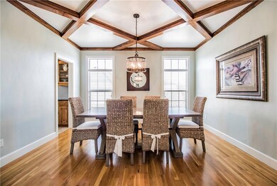 Nice and bright formal dining room.