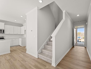Salisbury townhome entryway