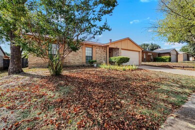 Single story home featuring a garage