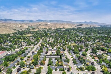 Bird's eye view of mountains