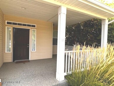 Covered front porch