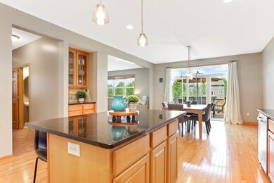 This kitchen is designed for both functionality and style.  Complete with an inviting coffee bar area offering a cozy nook for your morning brew.