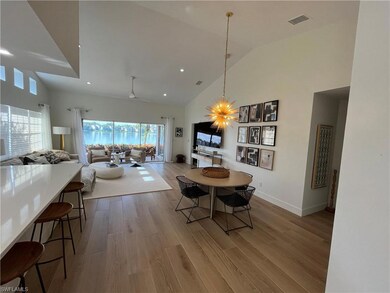 Dining space featuring light hardwood / wood-style