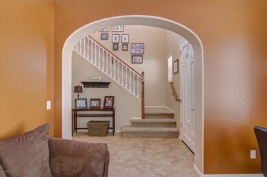 Elegant Stairway at Entry