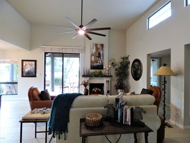 Great Room with Oversize Slider to Patio