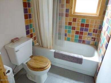 Bathroom and tub
