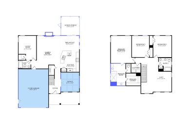 Cypress Elevation G 502 OP floor plan