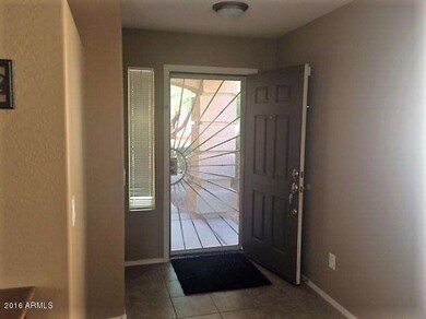 Looking back at fron door